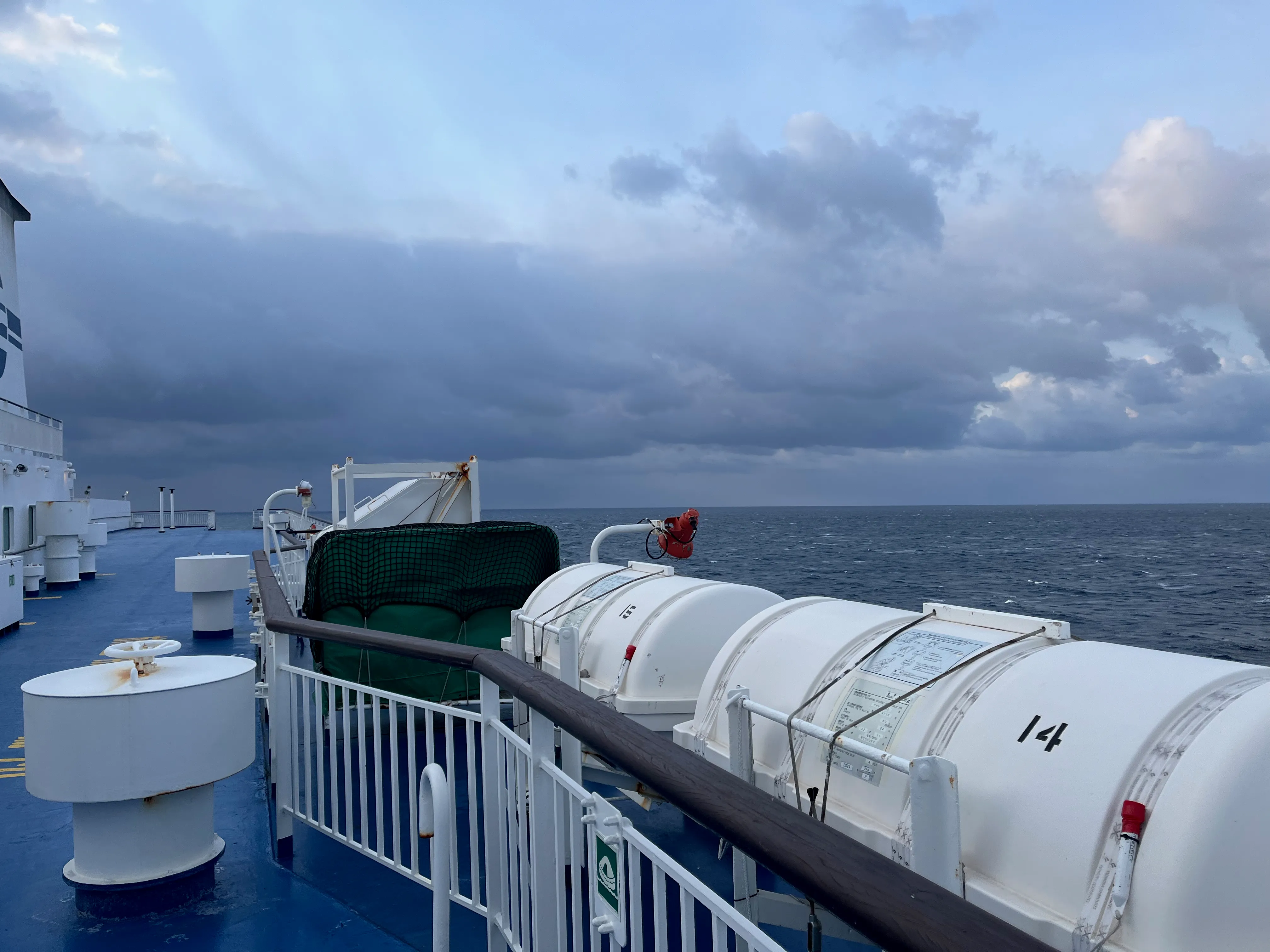 フェリーからの景色